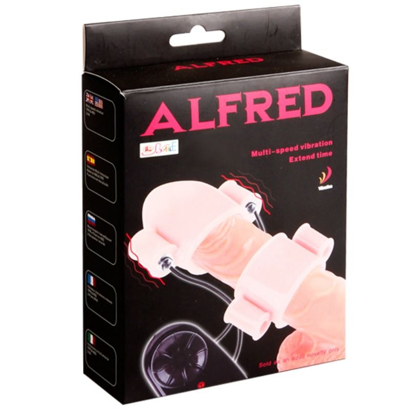 BAILE - COPERTURE PER VIBRATORE DEL PENE ALFRED CON CONTROLLO - immagine 3