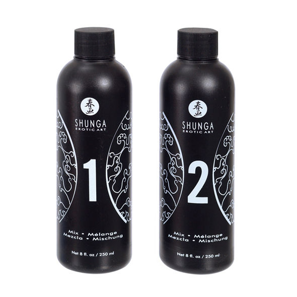 SHUNGA - GEL DA MASSAGGIO EROTICO CORPO A CORPO FRAGOLE E CAVA - immagine 2