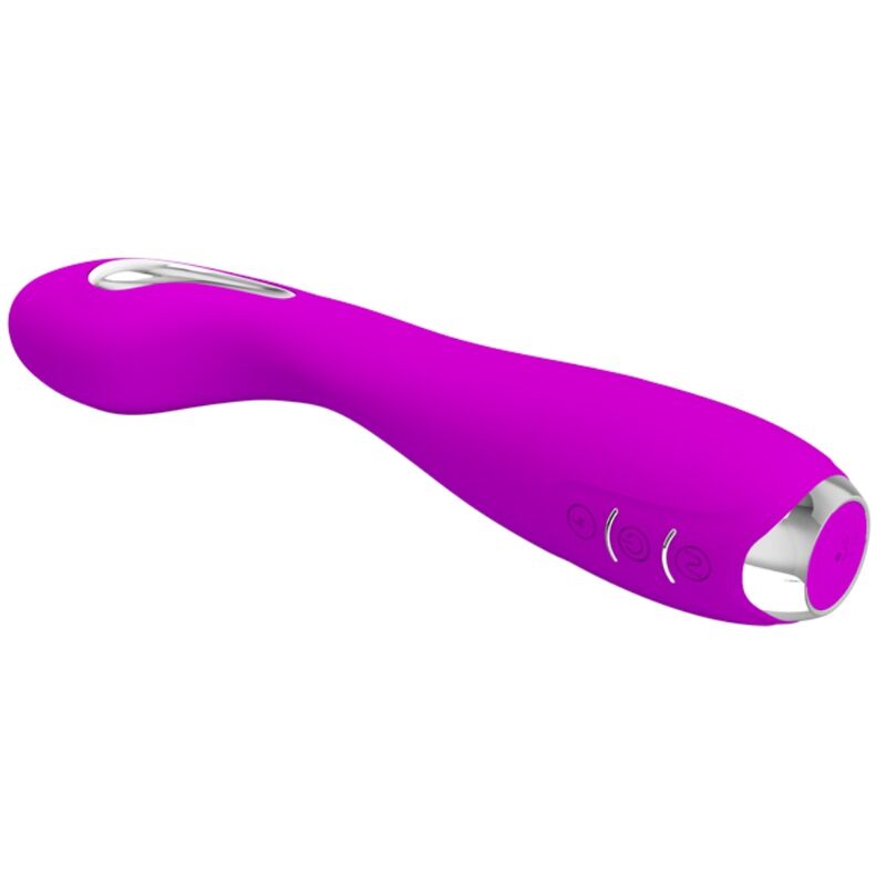 PRETTY LOVE - HECTOR VIBRADOR ELECTROSHOCK RECARGABLE & IMPERMEABLE MORADO - immagine 7