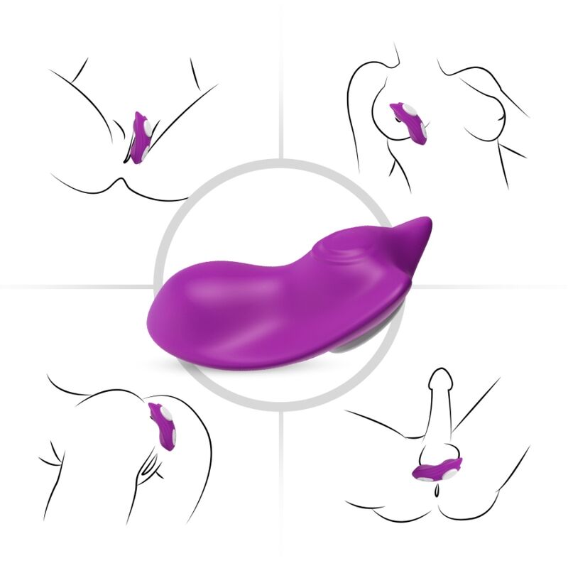 ARMONY - MUTANDINA INDOSSABILE CON VIBRATORE TELECOMANDO BUTTERFLY ROSA - immagine 4