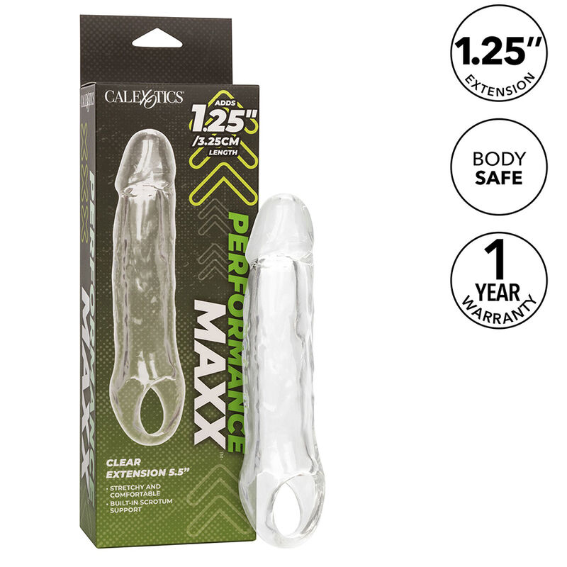 CALEXOTICS - PERFORMANCE MAXX EXTENSIÓN CLARA 5,5 TRANSPARENTE - immagine 6
