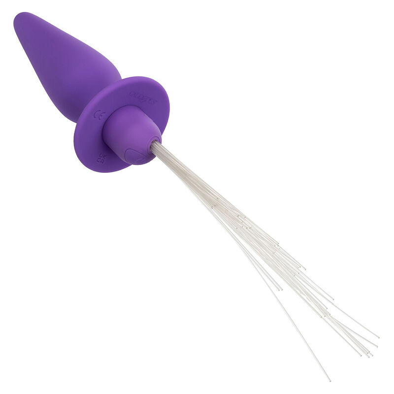 CALEXOTICS - SOUTHERN LIGHTS LIGHT UP PLUG ANAL CON LUCES 10 VIBRACIONES SILICONA VIOLETA - immagine 5