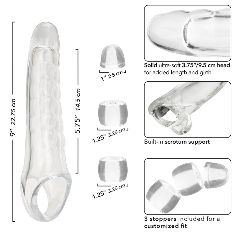CALEXOTICS - MAXX EXTENSOR DE PENE AJUSTABLE TRANSPARENTE - immagine 4