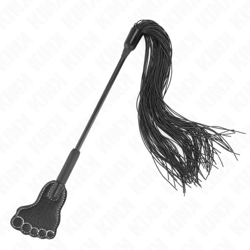 KINK - PALA FORMA DE PIE CON LÁTIGO DE BORLA 31 CM - immagine 2