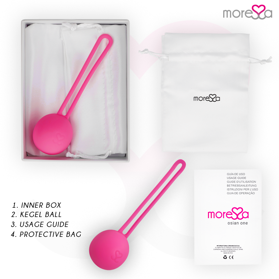 MORESSA - OSIAN ONE PREMIUM SILICONE ROSA - immagine 8