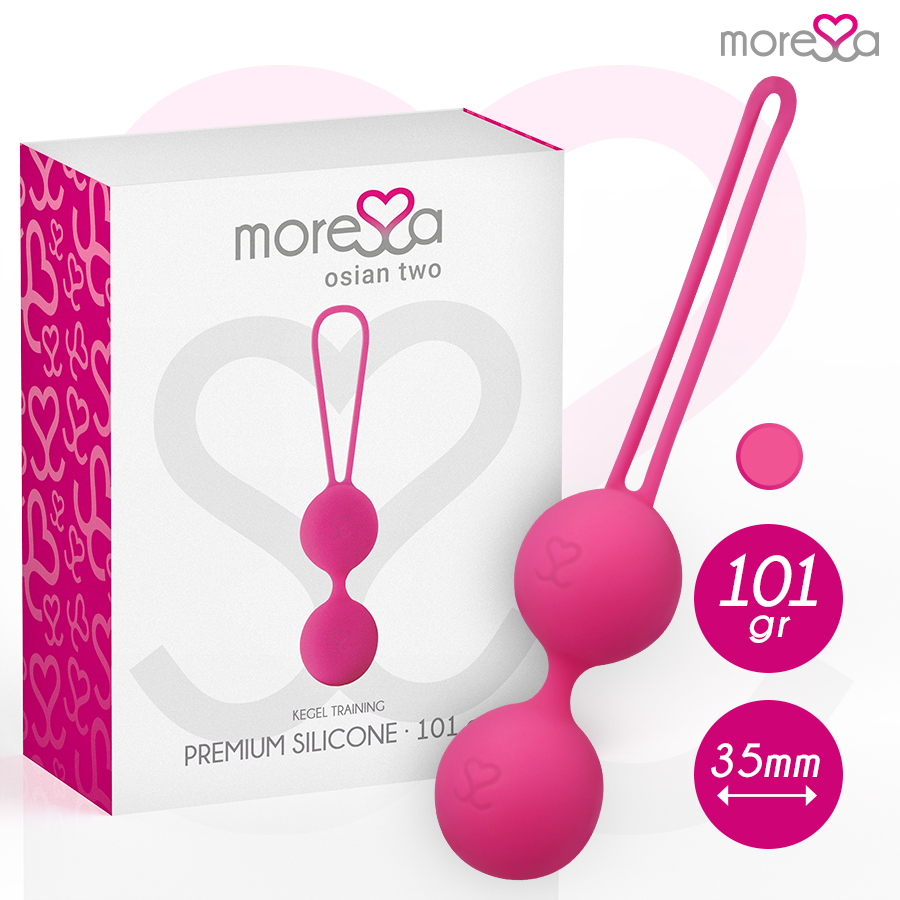 MORESSA - OSIAN DUE SILICONE PREMIUM ROSA