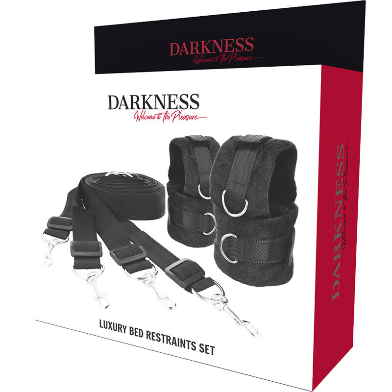 DARKNESS - SET DE ATADURAS PARA LA CAMA - immagine 7