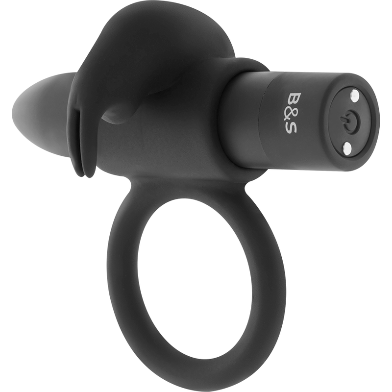 BLACK&SILVER - BURTON ANILLO 10 MODOS VIBRACIÓN NEGRO - immagine 3